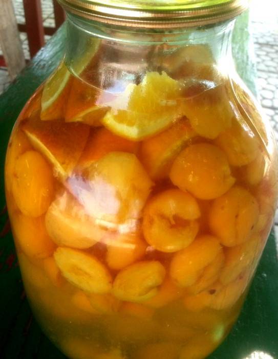 Апельсиновый компот — пошаговый рецепт с фото