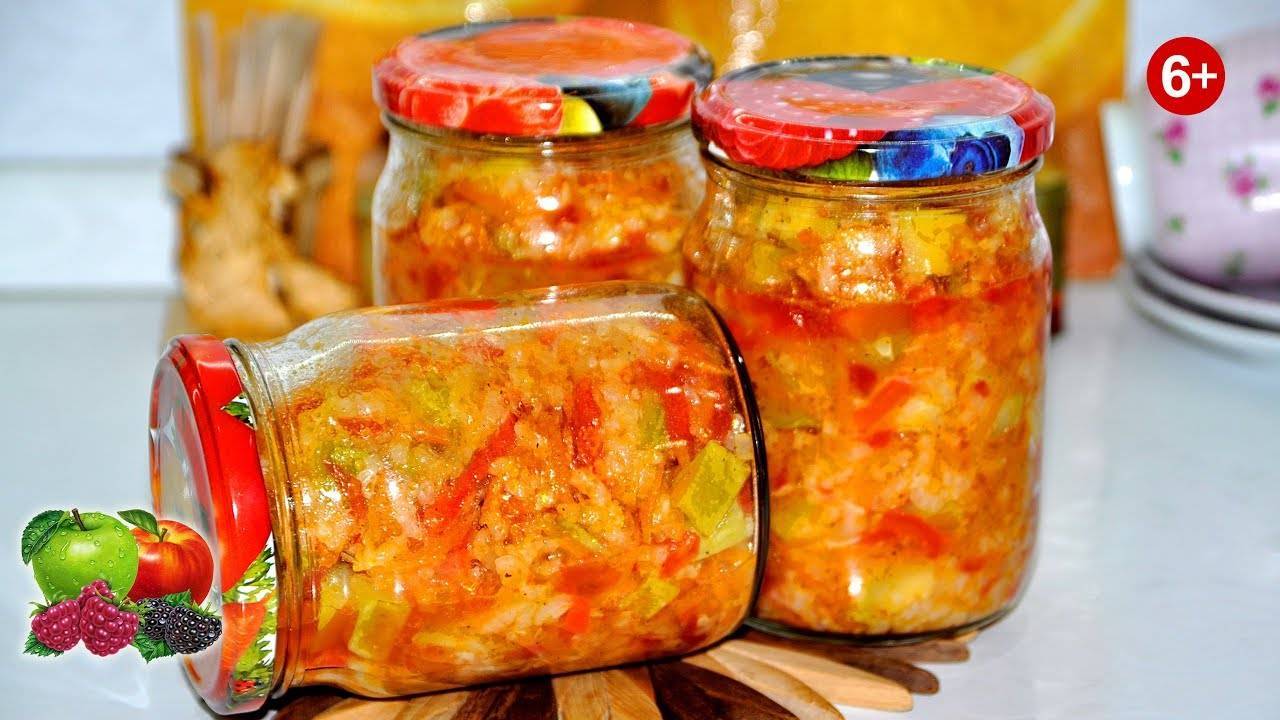 Салаты из кабачков на зиму – самые вкусные рецепты