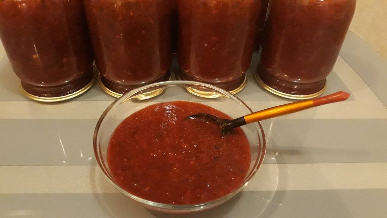 Как сделать соус из сливы на зиму по пошаговому рецепту с фото