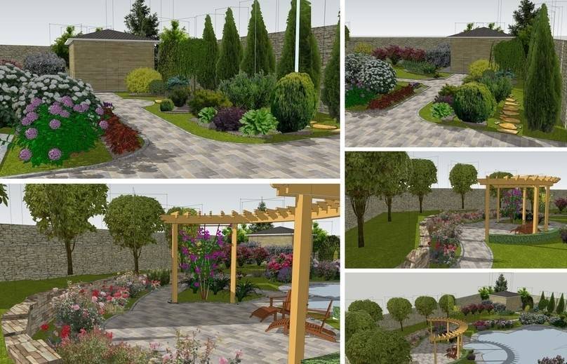 Маленькие сады: правила дизайна и визуальное увеличение