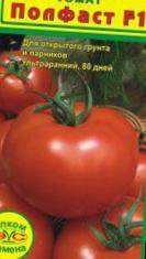 Томат полфаст f1: характеристика и описание голландского сорта, отзывы об урожайности помидоров, фото куста