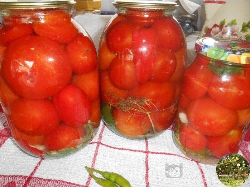 Рецепт помидор без хлопот