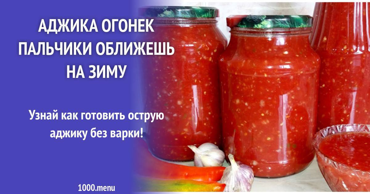 Домашняя аджика — 8 рецептов самой вкусной аджики