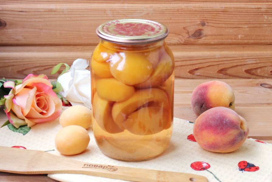 Компот из яблок на зиму на 3 литровую банку — 7 простых рецептов