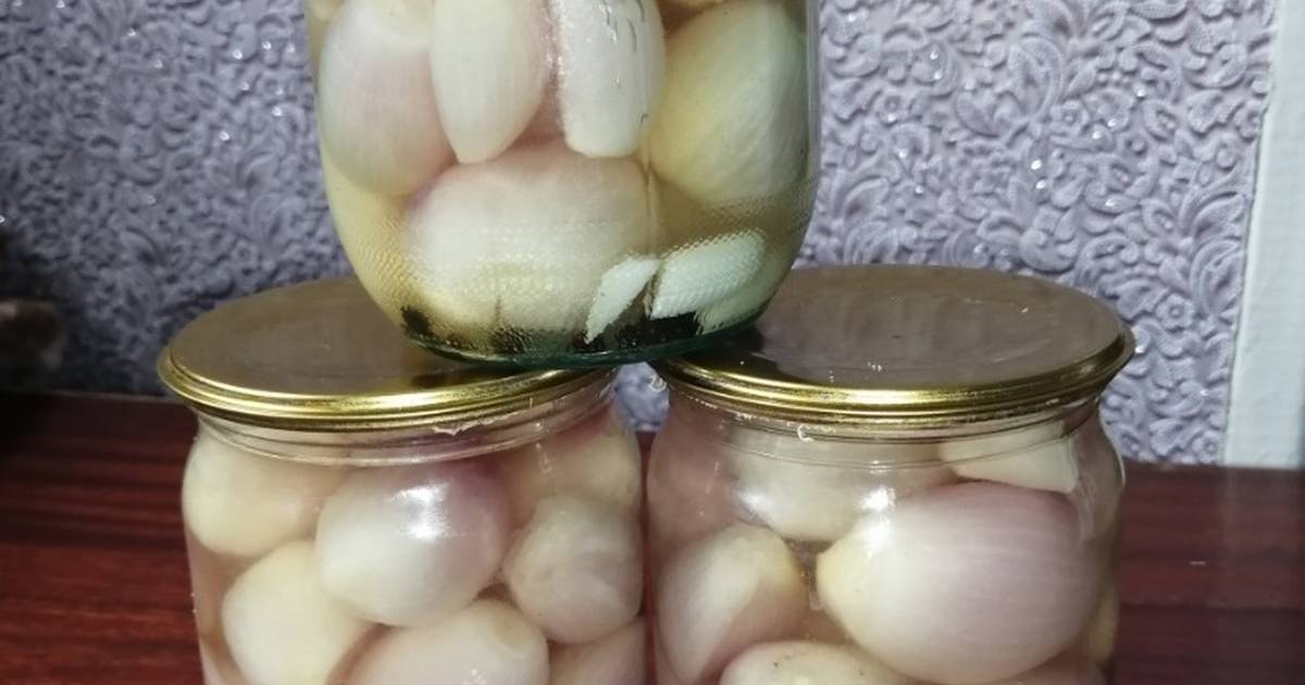 Почему чеснок зеленеет в маринаде