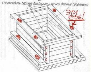 Чертеж улья левицкого