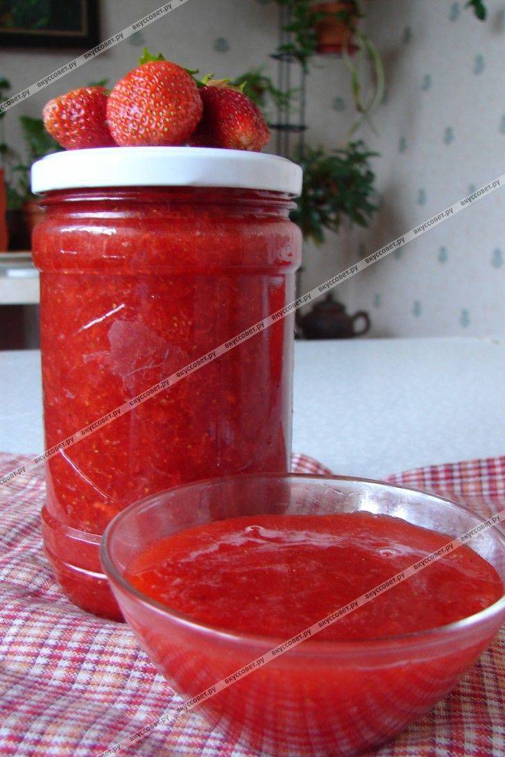 Протертая клубника с сахаром на зиму. пошаговый рецепт :: syl.ru