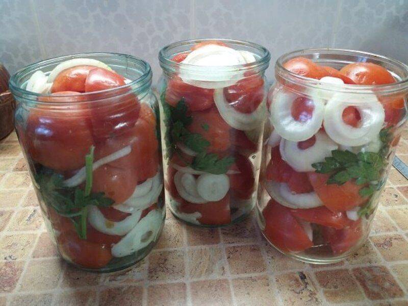 Обалденные помидоры в желе без стерилизации: дольками и целиком