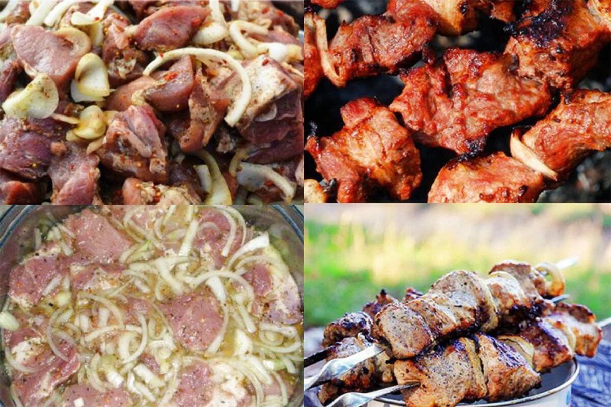 Шашлык из свинины: маринад самый вкусный, чтобы мясо было сочным и мягким - супер рецепты с фото
