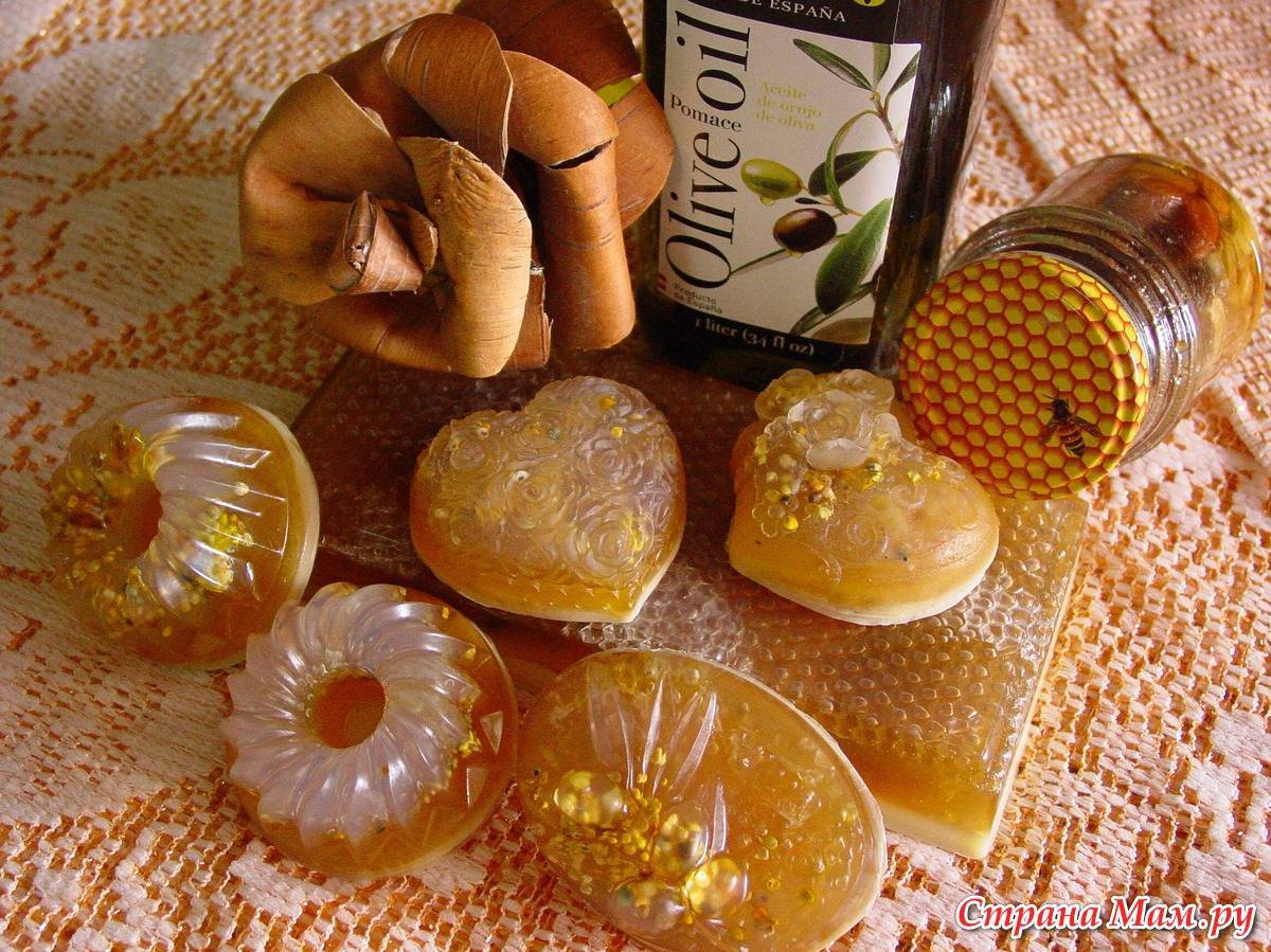 Антицеллюлитное мыло с кофе и медом