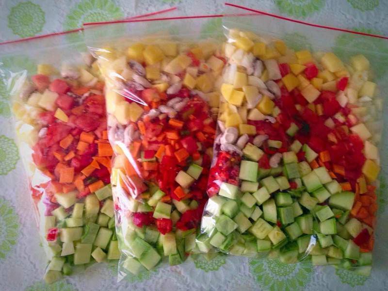 Заморозка овощей на зиму в домашних условиях. какие овощи можно замораживать в морозильной камере