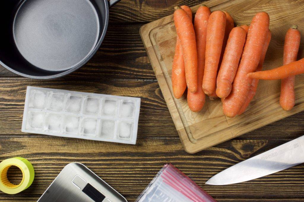 Как заморозить морковь на зиму в домашних условиях?