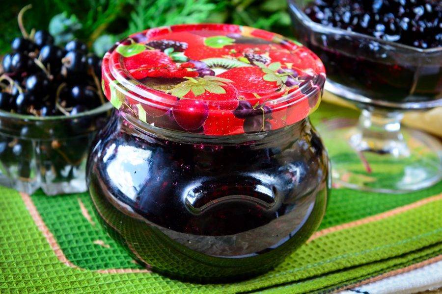 Варенье из черной смородины на зиму, вкусные рецепты заготовки ягод