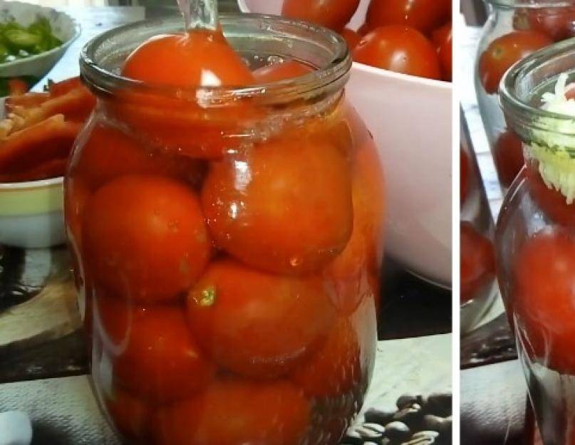 Маринованные сладкие помидоры на зиму по маминому рецепту