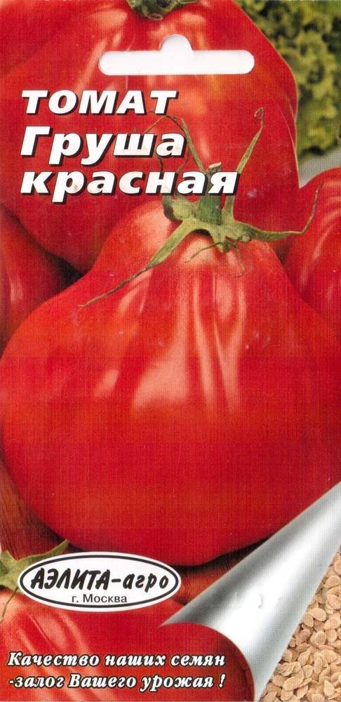 Отлично зарекомендовавший себя — томат груша красная: описание сорта и его характеристики