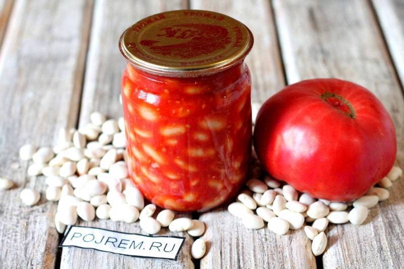 Фасоль в томатном соусе на зиму: 7 рецептов, советы