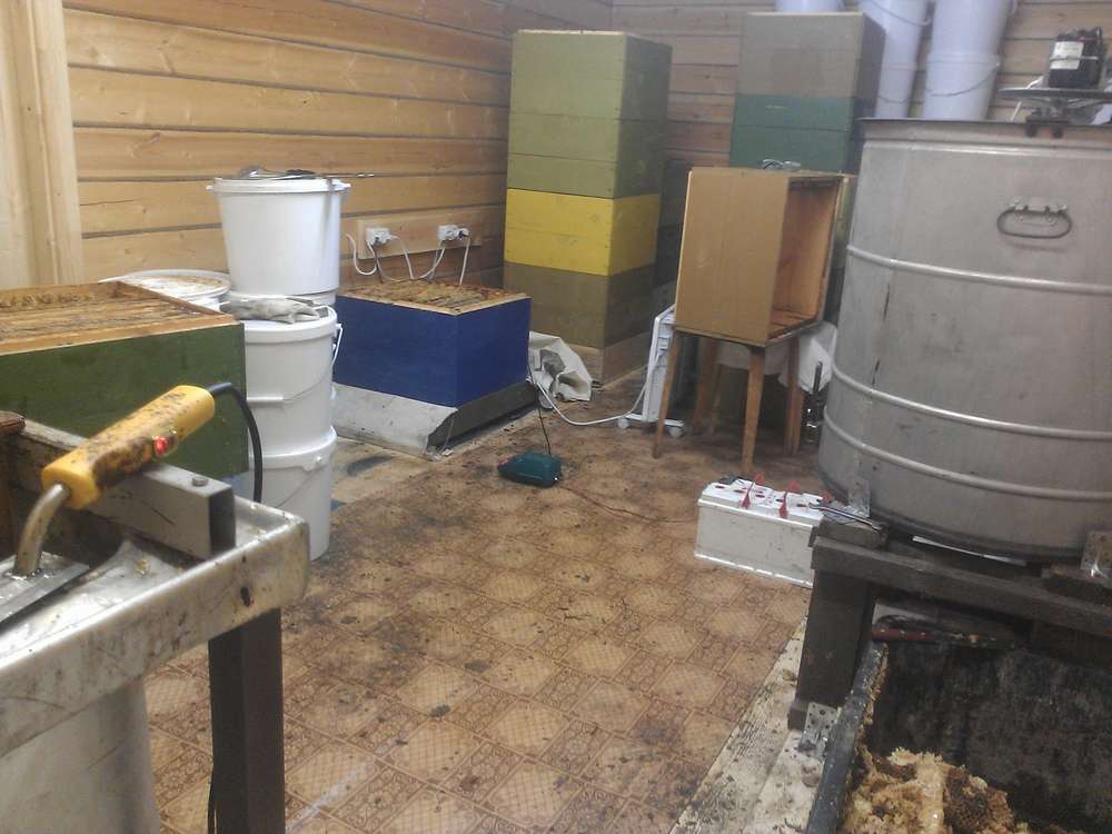 Специфика и оборудование для откачки меда