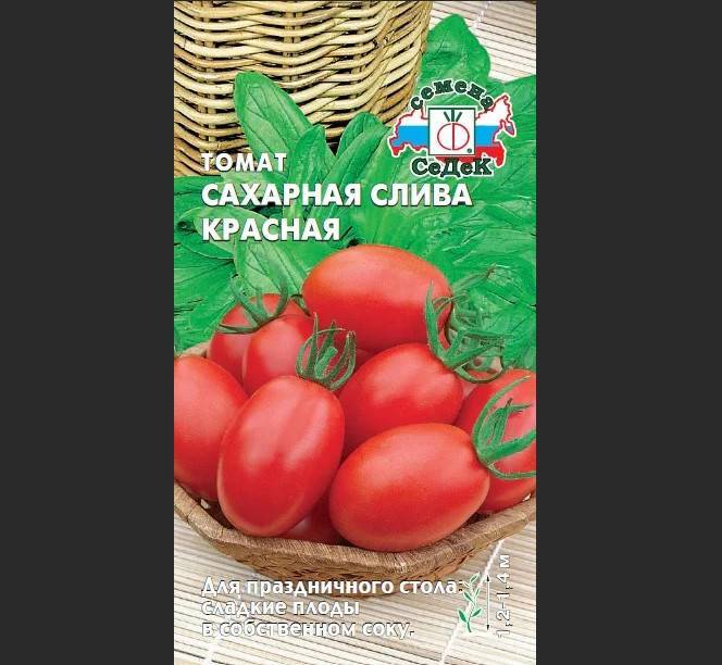 Описание отечественного томата Сахарная слива красная и его выращивание