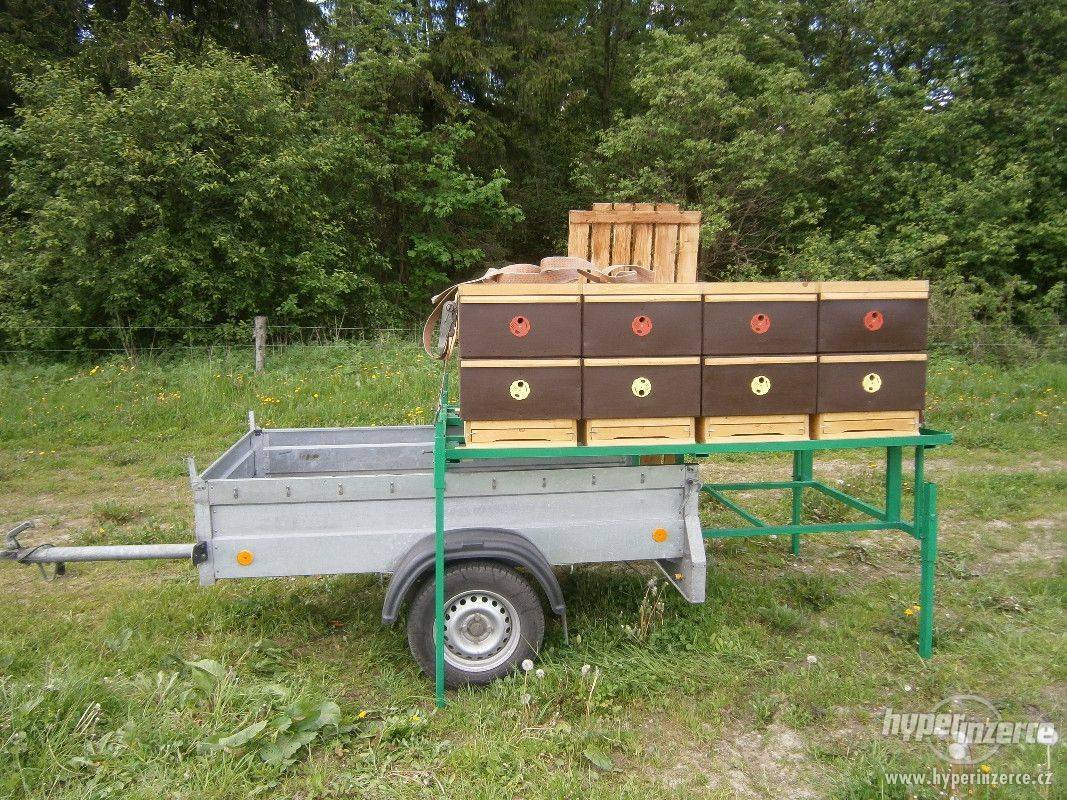 О прицепе для пчел для легкового автомобиля, телега для перевозки ульев