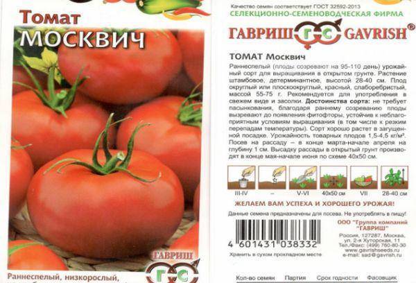 Томаты «москвич»: описание сорта, характеристики плодов, отзывы