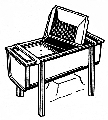 Стол для распечатки рамок: виды приспособления для разделывания, как сделать станок своими руками