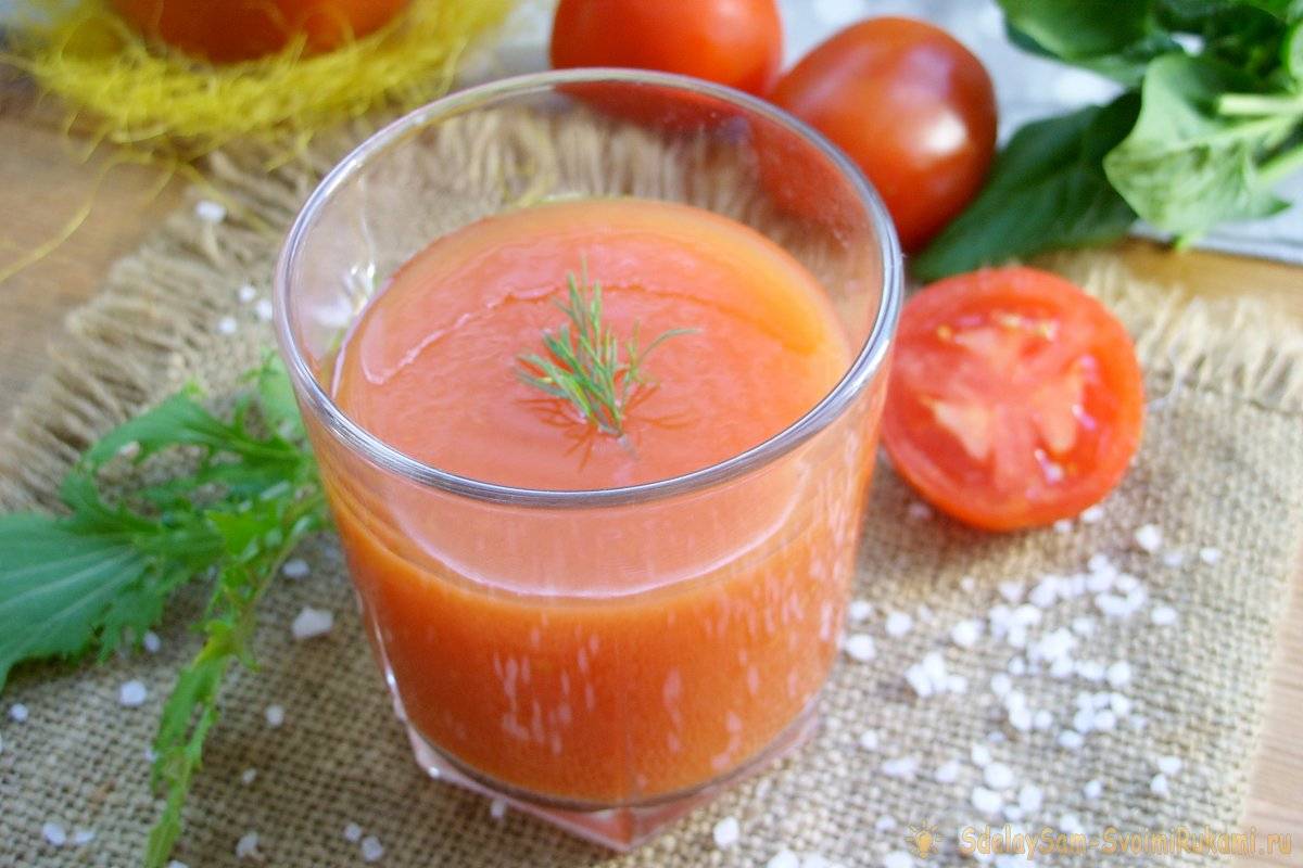 Как приготовить томатный сок в домашних условиях на зиму, рецепты