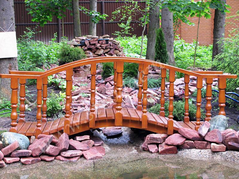 Как сделать декоративный мостик для сада своими руками, фото | стройматериалы