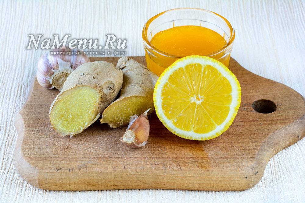 4 народных рецепта для чистки сосудов на основе чеснока, имбиря, меда и лимона