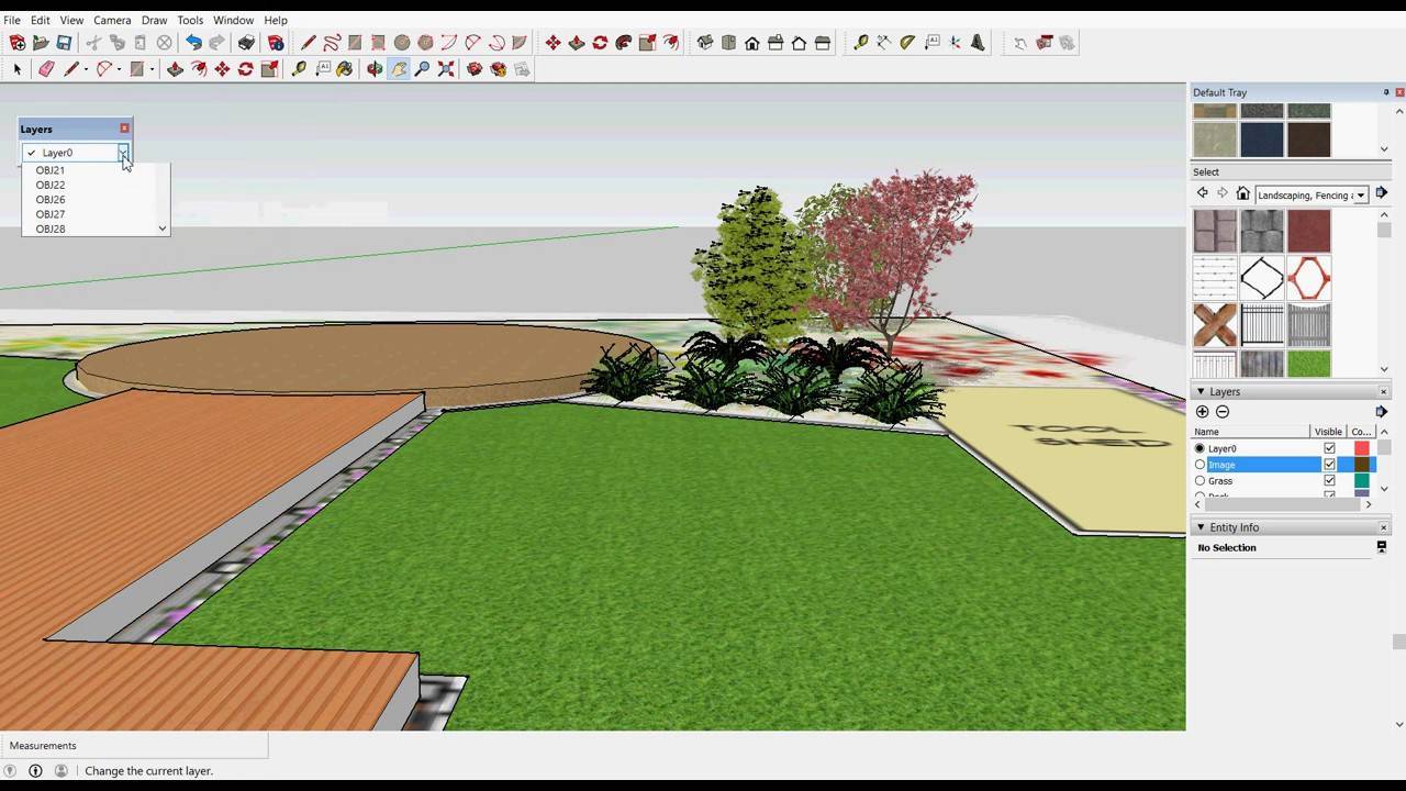 Sketchup фоновое изображение