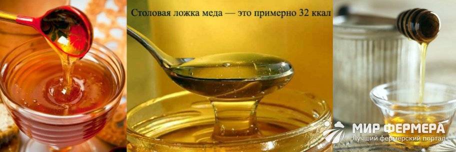 Калорийность меда и пищевая ценность