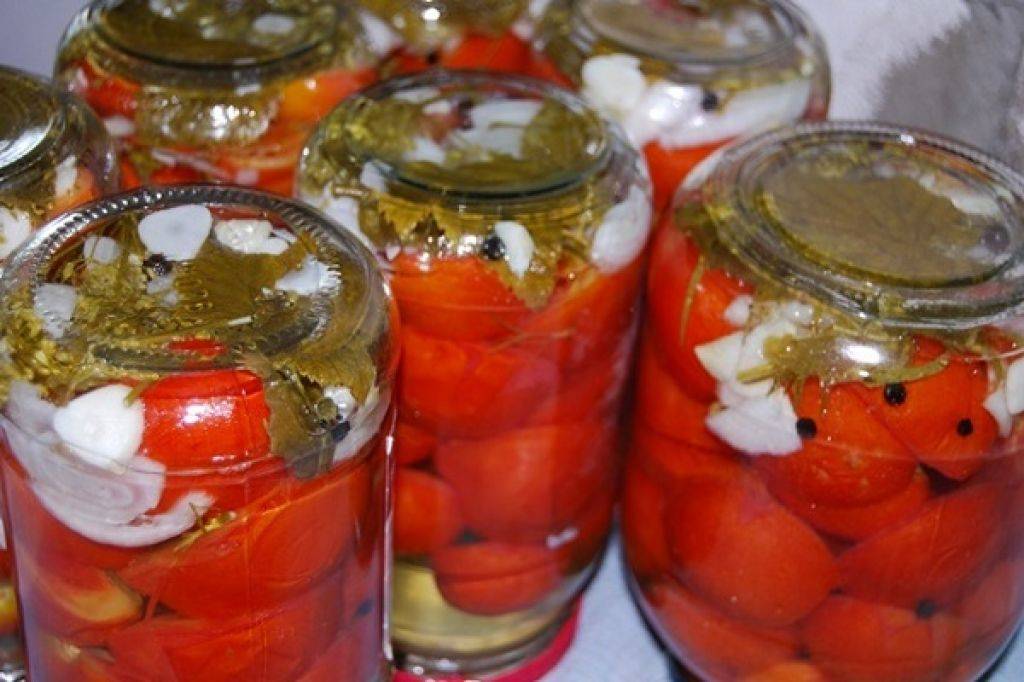 Рецепты помидоров по-чешски со стерилизацией и без на зиму пальчики оближешь