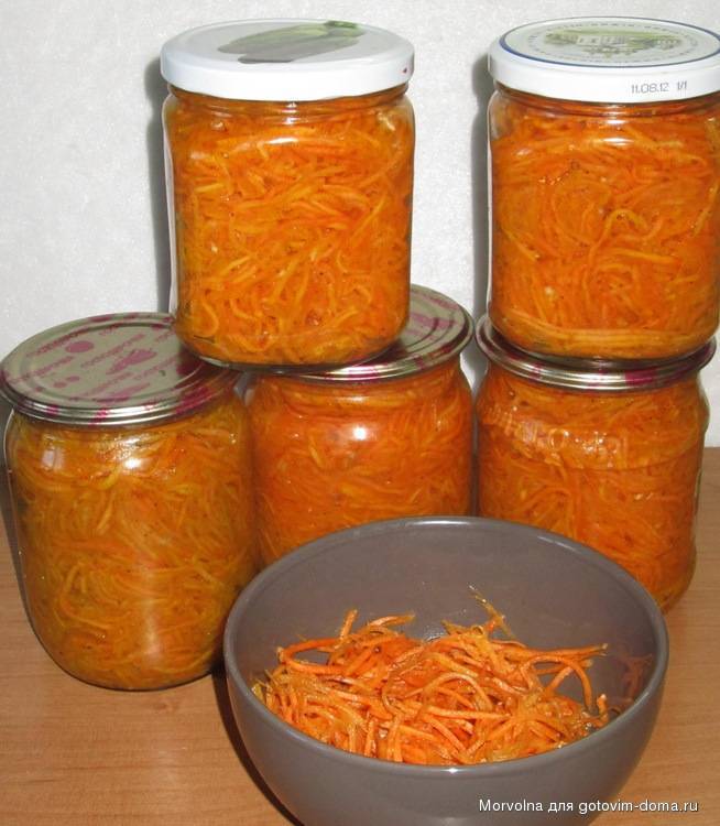 Морковь по-корейски, 5 рецептов приготовления (пошагово)