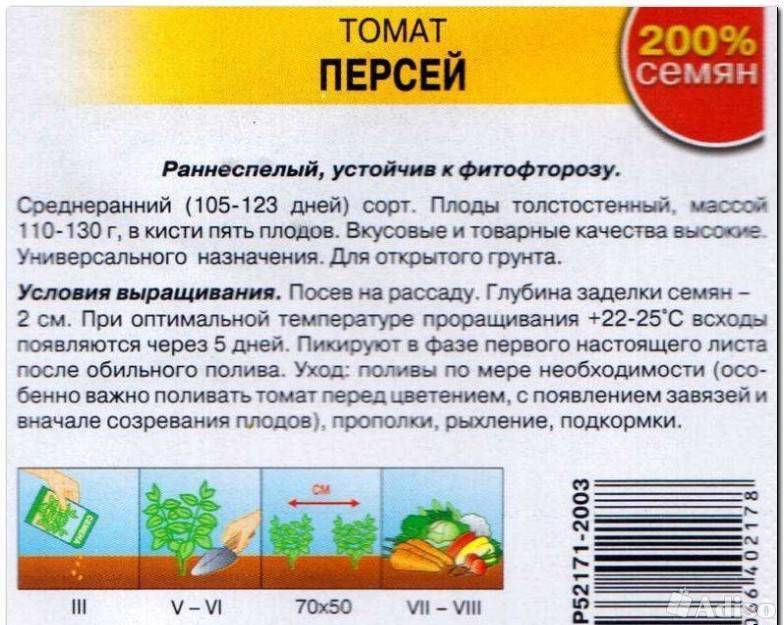 Характеристика и описание томатов Персей, советы по выращиванию сорта