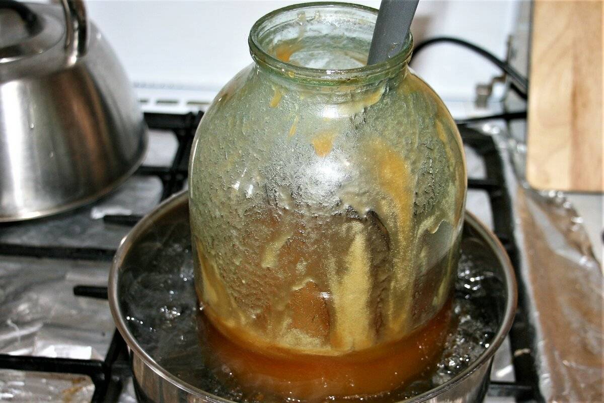 Как растопить засахарившийся мед в стеклянной банке