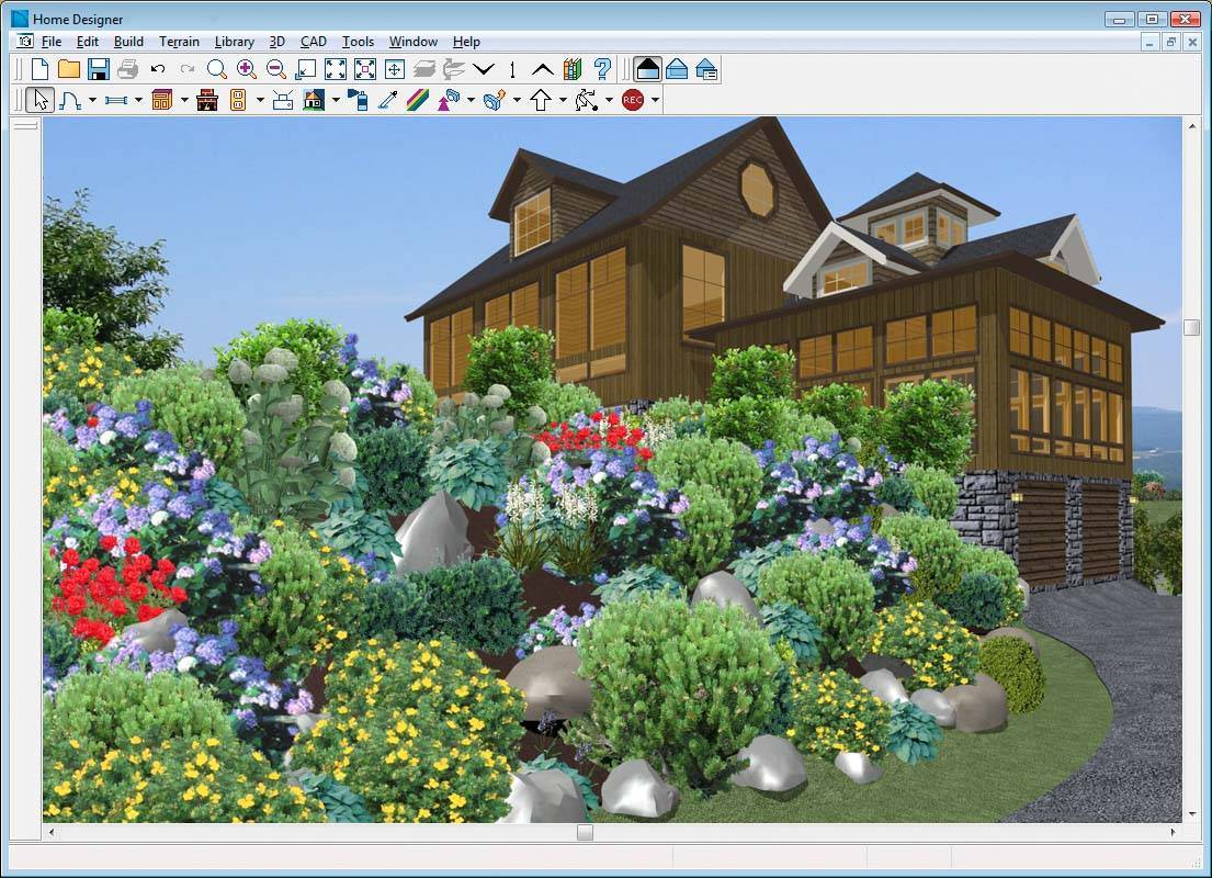 Меняем ландшафтный дизайн на даче с программой Complete Landscape Designer 3