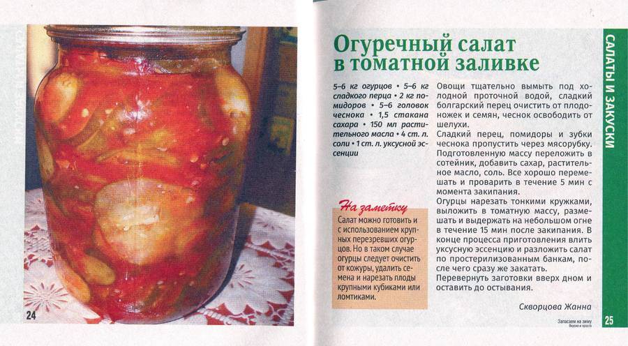 Рецепт вкусных огурцов на зиму в банках от анастасии скрипкиной