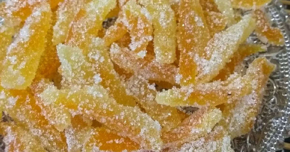 Цукаты из мандариновых корок - рецепт применения в домашних условиях