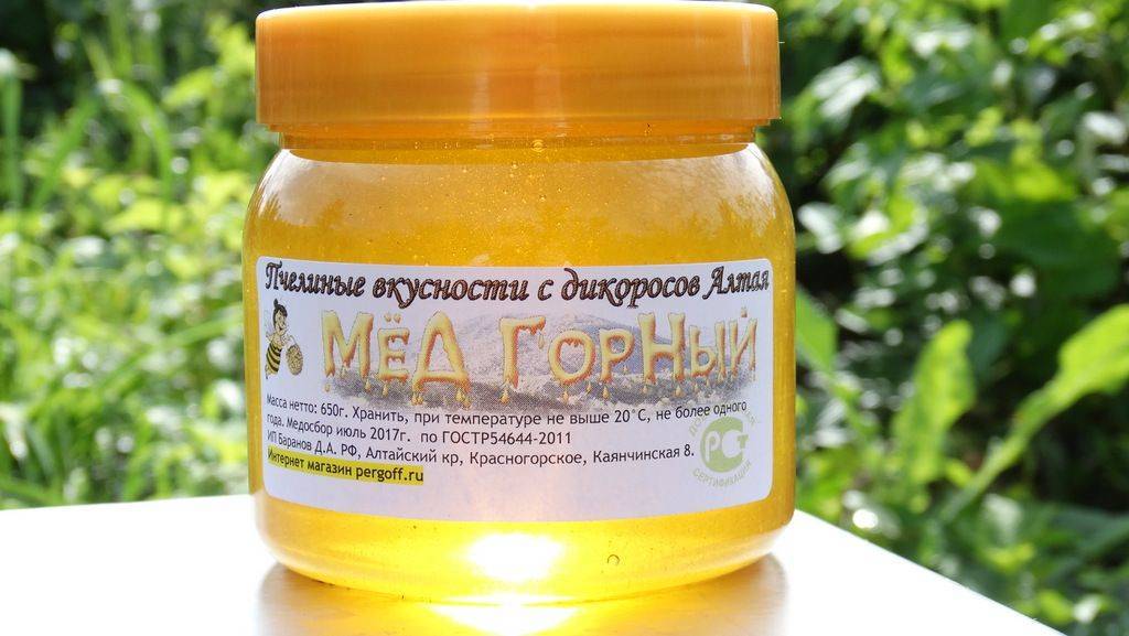 Мёд горный - описание, состав, калорийность и пищевая ценность - patee. рецепты