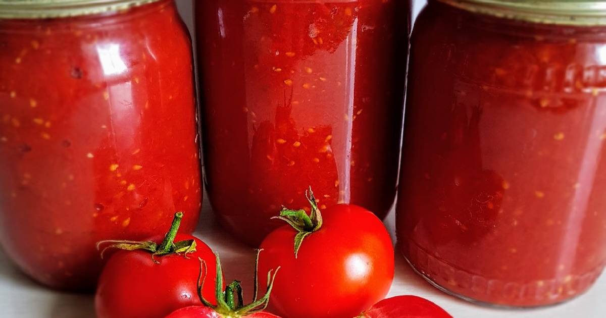 Томатная паста в домашних условиях. лучшие рецепты томатной пасты | волшебная eда.ру
