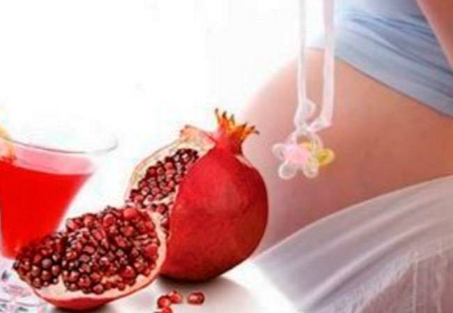 Польза и вред граната при беременности, можно ли на ранних сроках