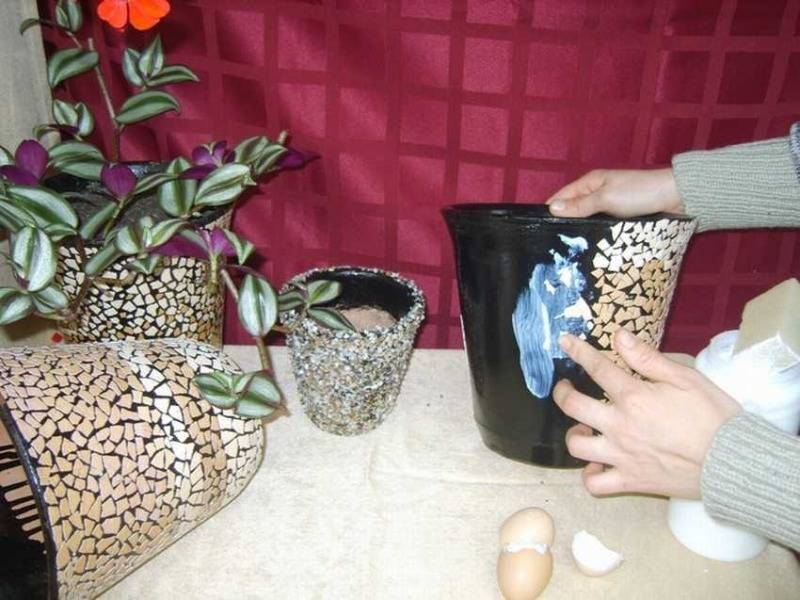 10 простых способов украшения цветочных горшков. декорирование кашпо своими руками. фото — ботаничка.ru