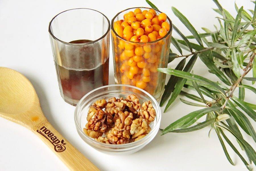 Облепиха с медом: полезные свойства и рецепт приготовления