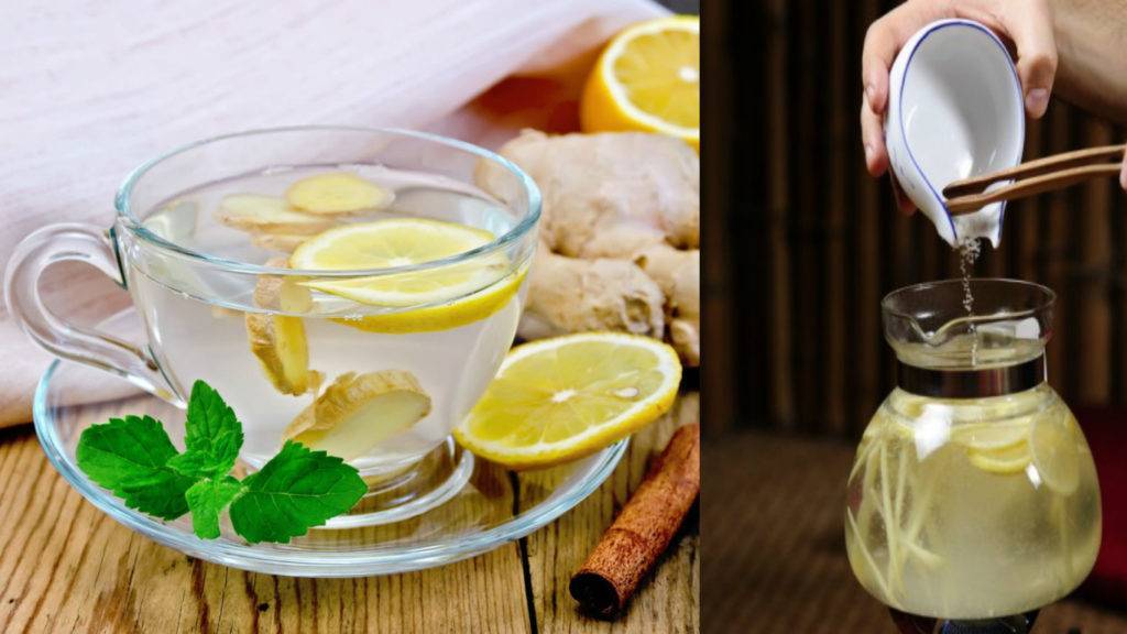 Имбирно-лимонный чай: как правильно заваривать и пить