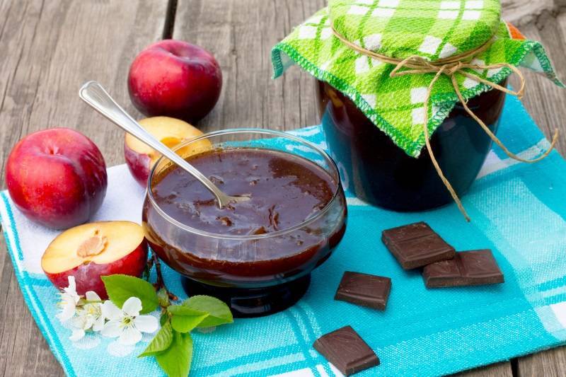 Варенье "слива в шоколаде": лучшие рецепты с фото