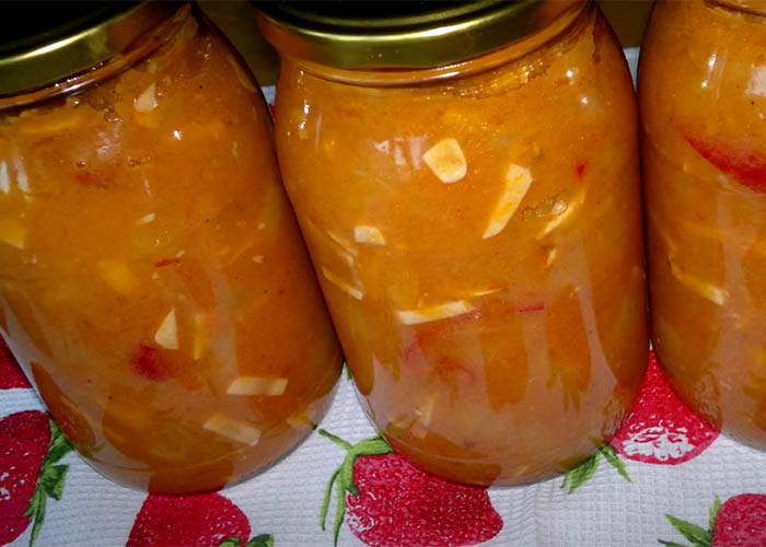 Кабачки в томате на зиму кровавая мэри - обалденный рецепт