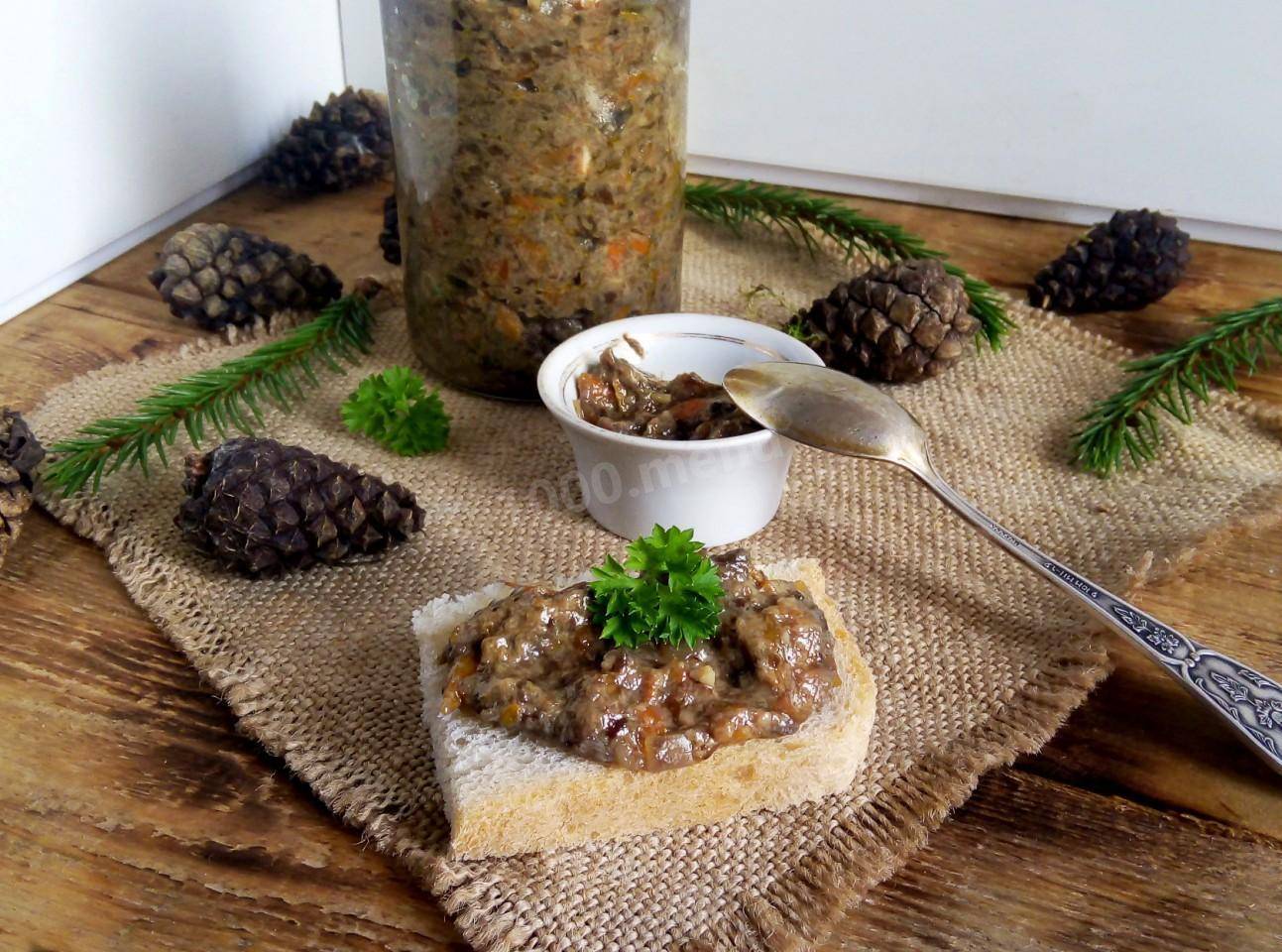 Грибная икра на зиму – 5 самых вкусных рецептов