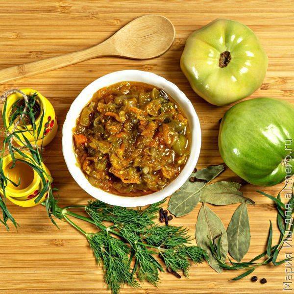 Как приготовить икру из зеленых помидоров без стерилизации: вкусно и быстро