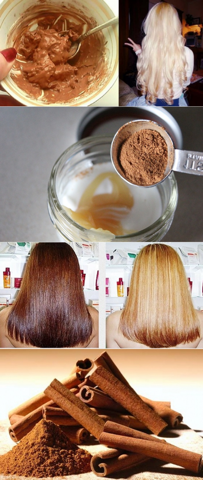 Как осветлить волосы без краски: 6 способов. народное осветление волос корицей, кефиром, медом, лимоном, ромашкой