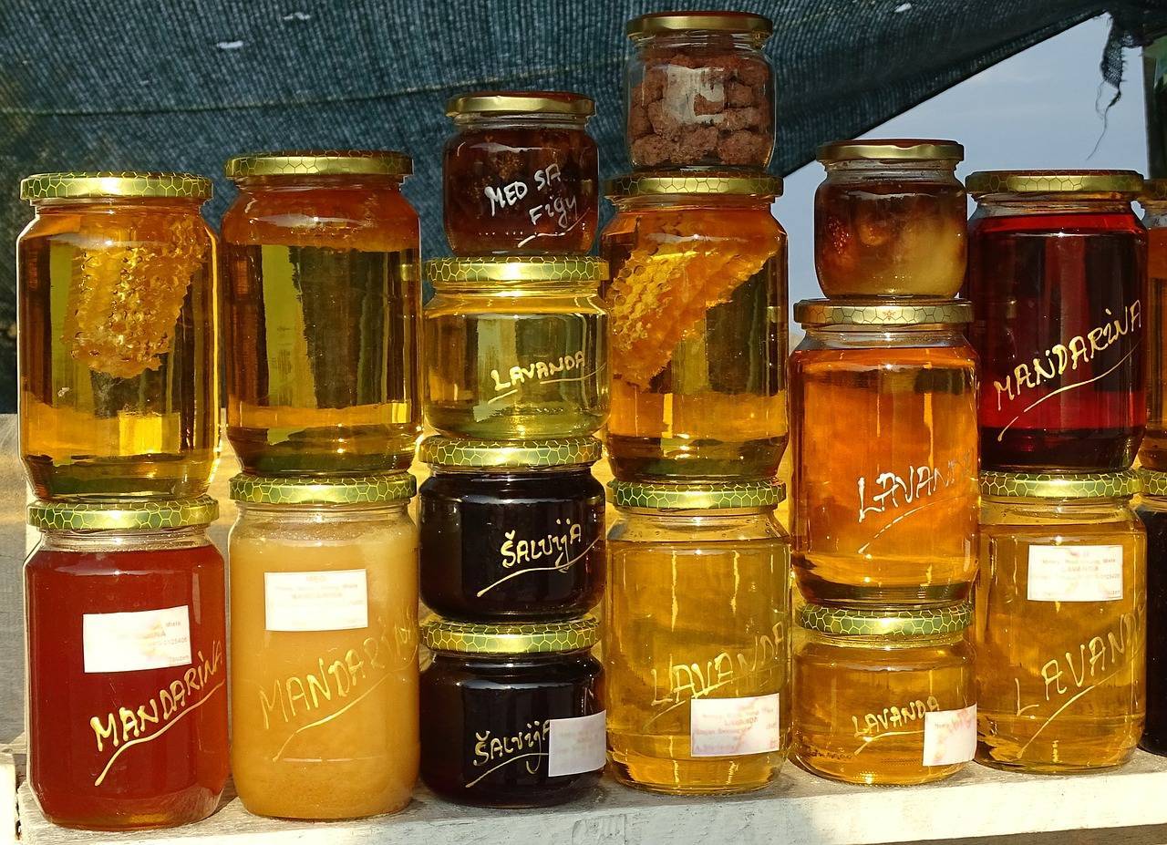 Виды мёда