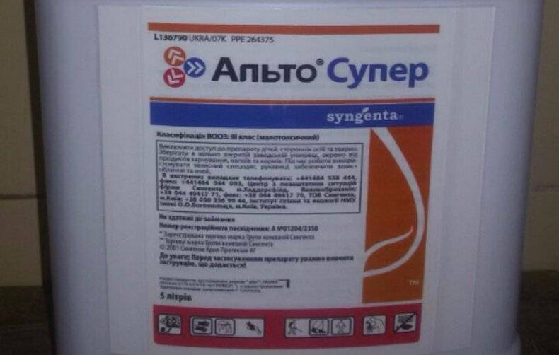 Фунгицид "альто супер": инструкция по применению для растений, описание, отзывы, когда обрабатывать